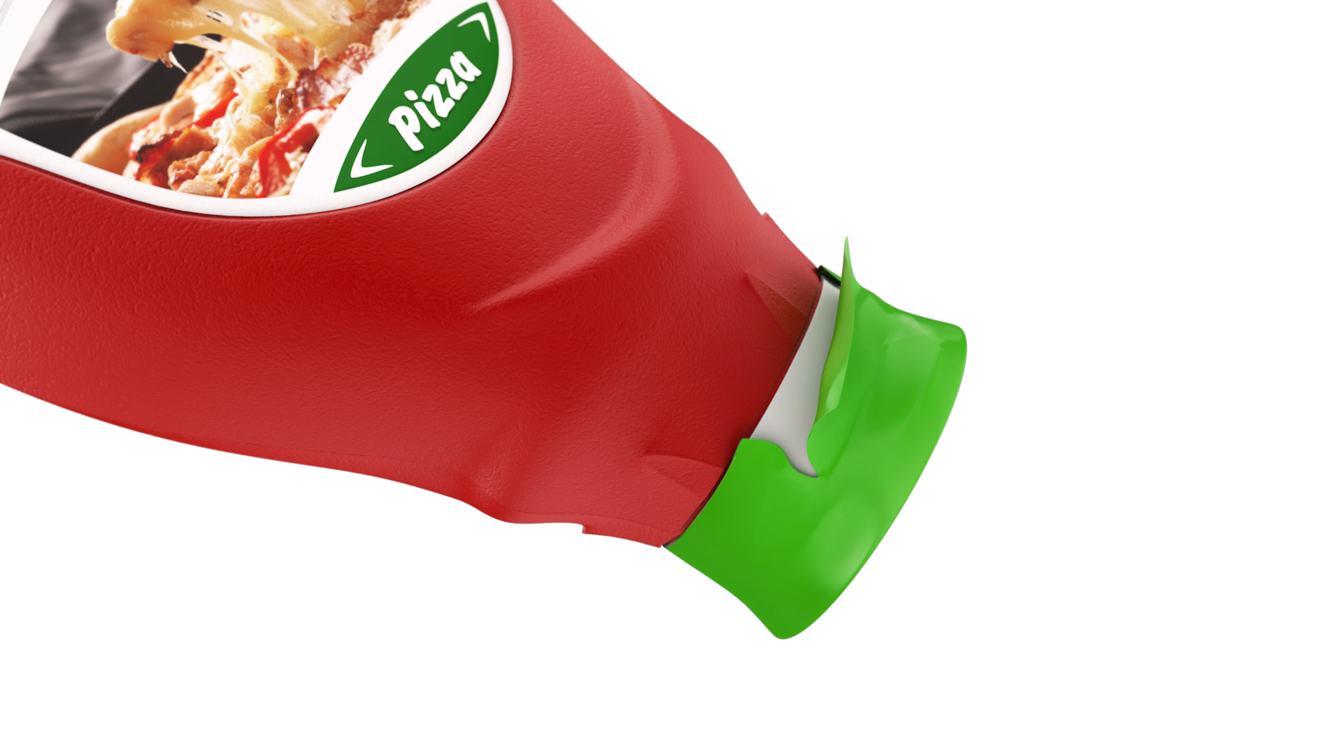 Vital tomato ketchup packaging design - bottle foil