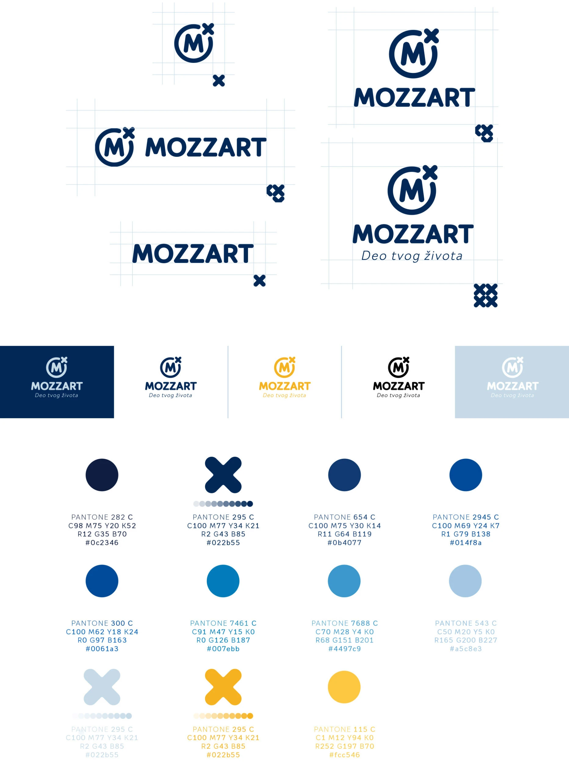Tesla visual identity - logotype construction and colors